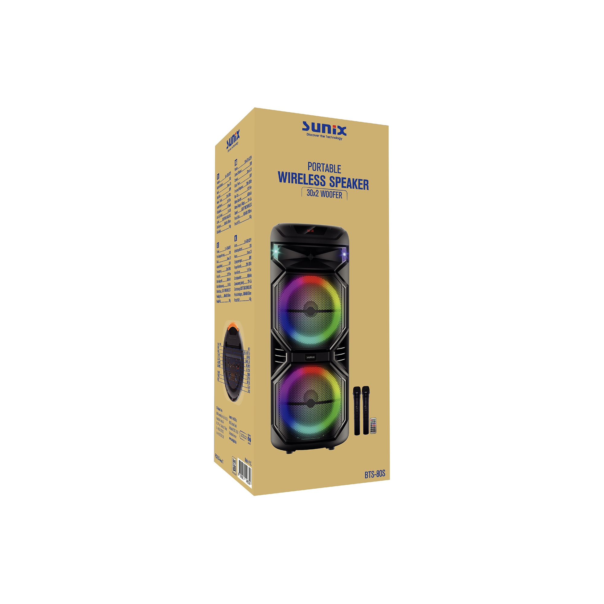 Sunix | Sunix Türkiye | Toptan BTS-80S Bluetooth Hoparlör