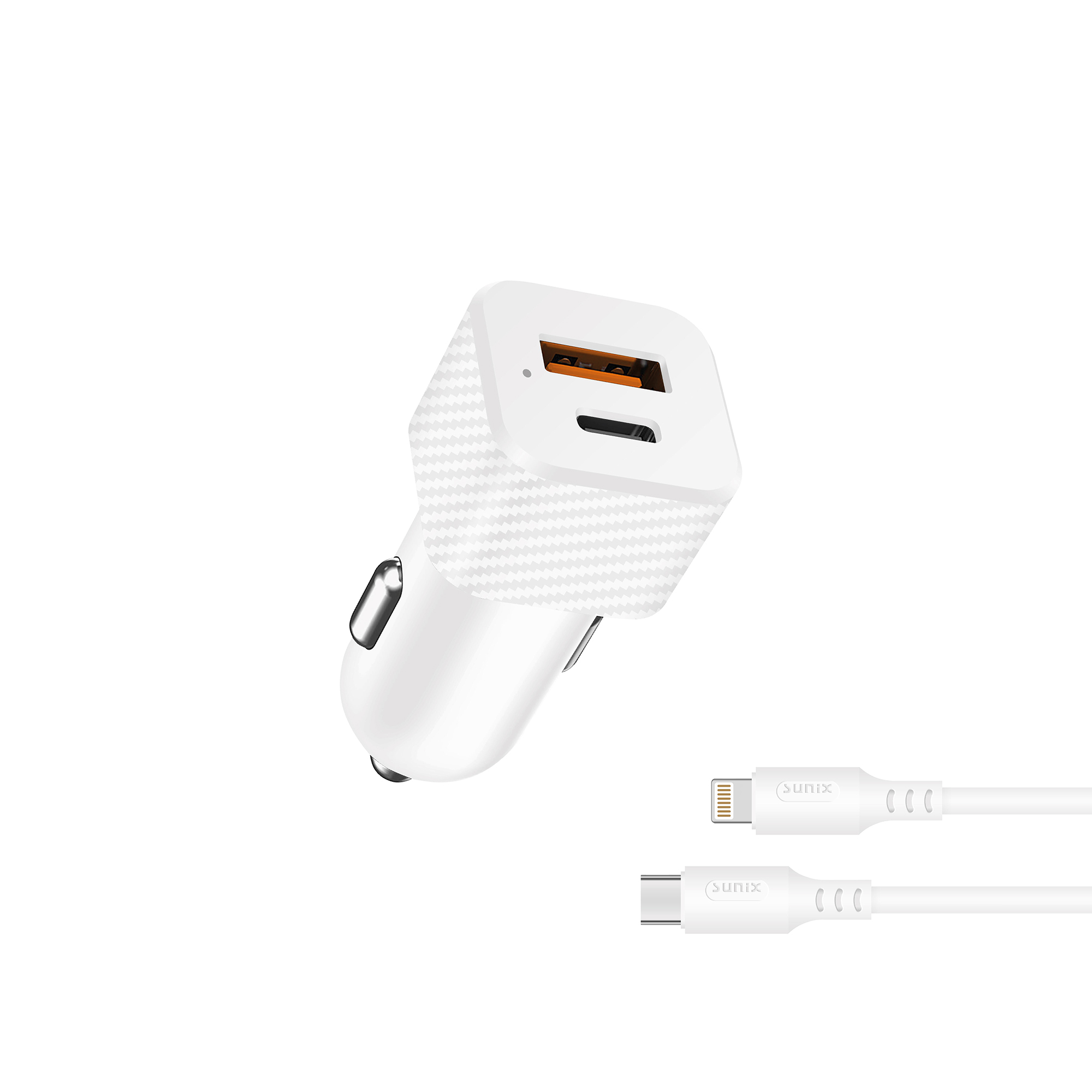 C-21 Usb-C Lightning Araç Set Şarj