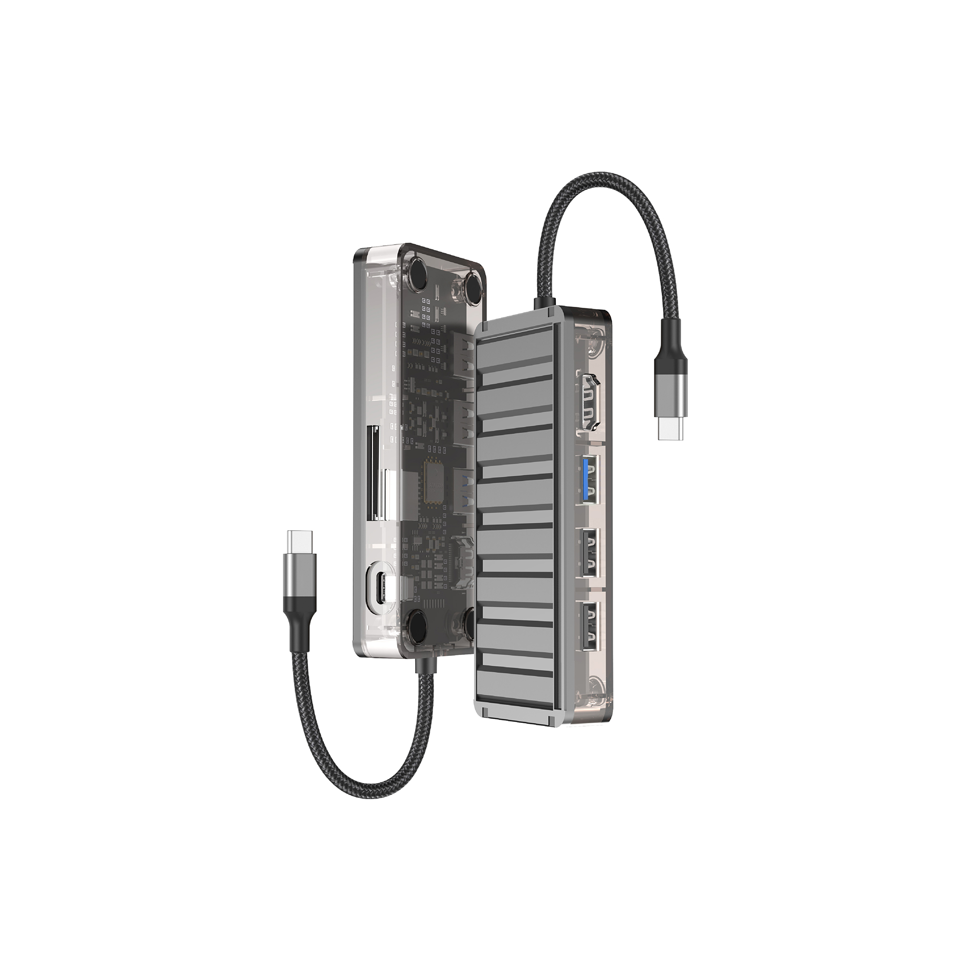 HB-13 100W 7in1 Usb-C Hub