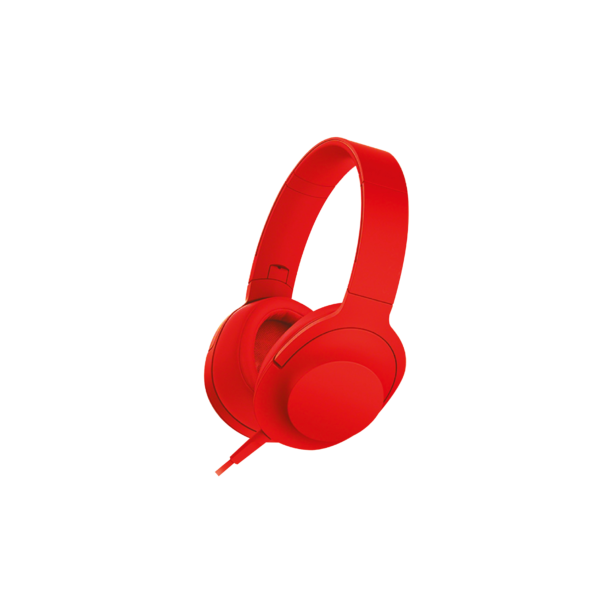 SX-53 Kablolu Kulak Üstü Kulaklık - Kırmızı