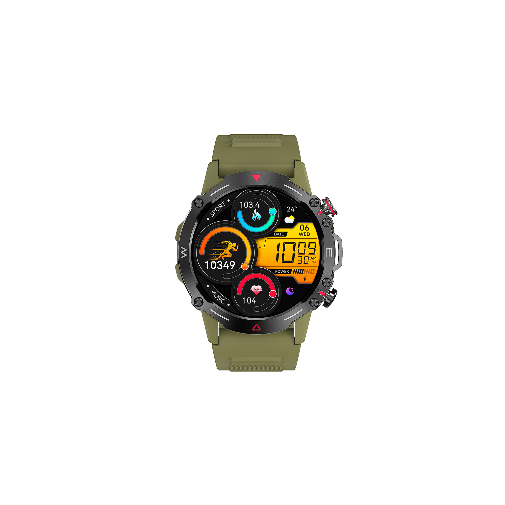 Smart Watch Akıllı Saat - Green