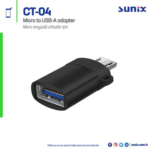 CT-04 Micro to USB-A Dönüştürücü