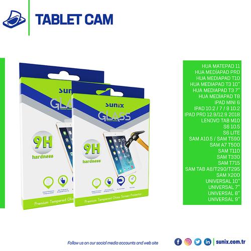 Tablet Cam Ekran Koruyucu