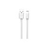 SC-03 Soft Kablo Lightning Şarj ve Data Kablosu - Beyaz