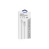 SC-03 Soft Kablo Lightning Şarj ve Data Kablosu - Beyaz
